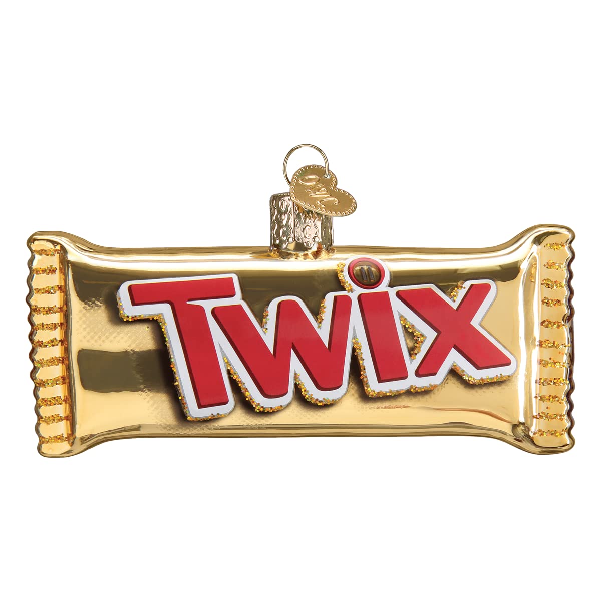 Amazon.co.jp: Old World Christmas Twix キャンディバー ガラス吹き
